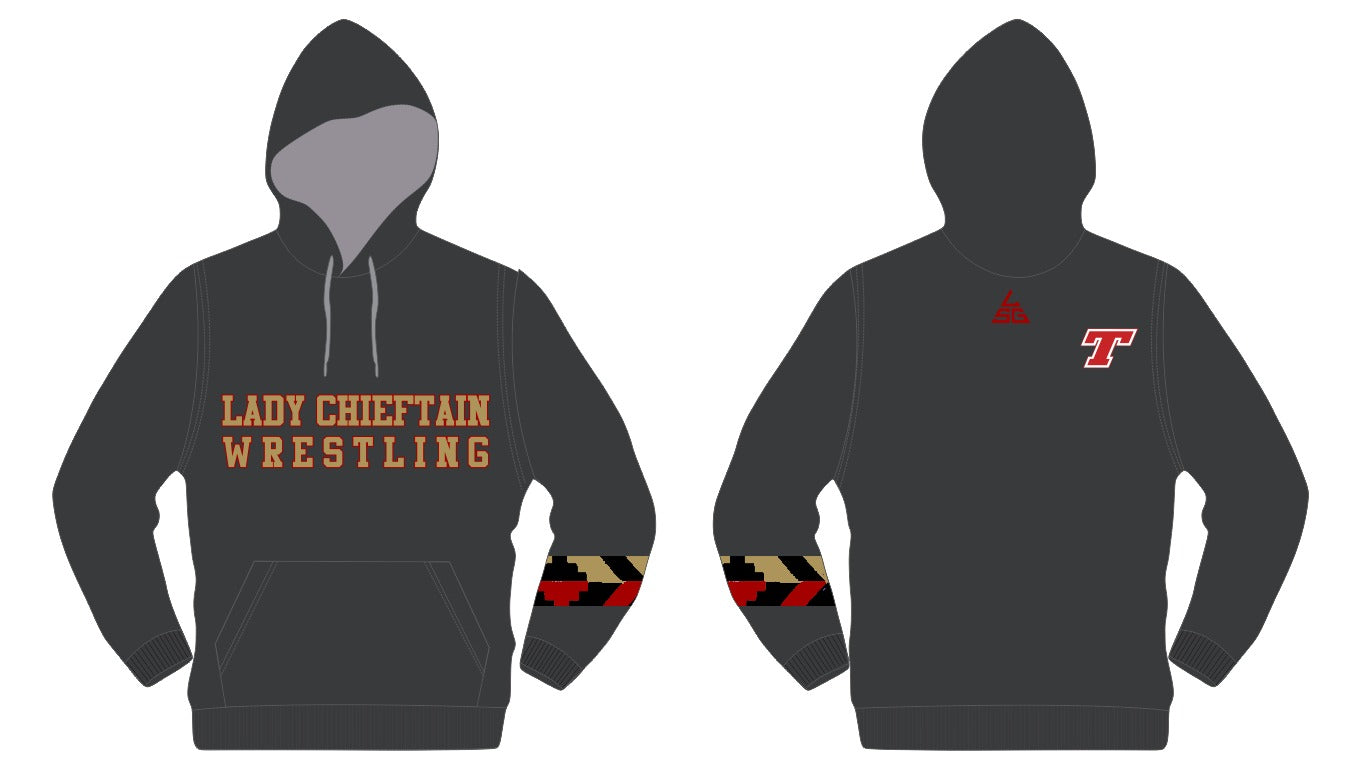 Lady Chieftain Wrestling Hoodie