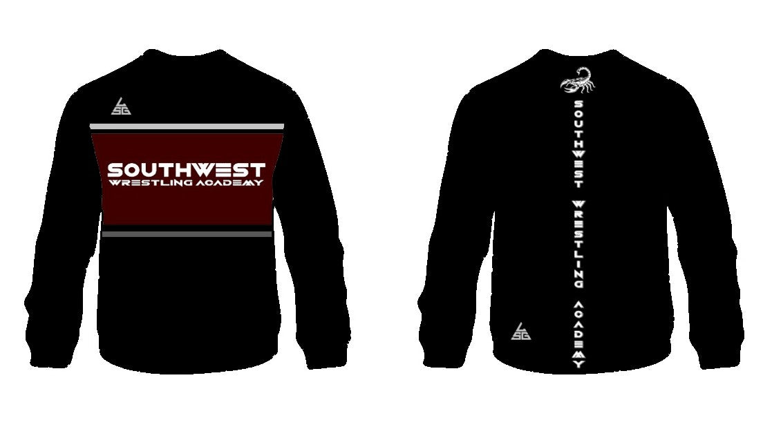 SWA Wrestling Crew Neck Sweatshirt (Black)