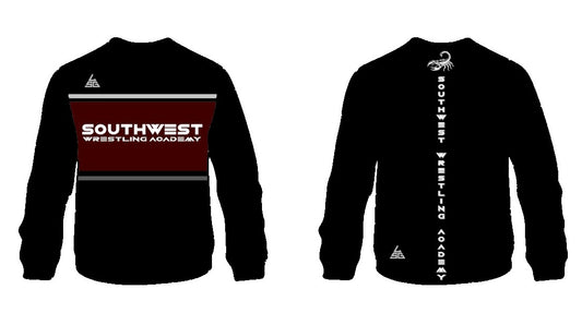 SWA Wrestling Crew Neck Sweatshirt (Black)