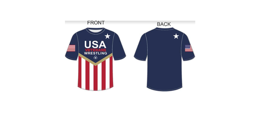 USA Veterans Wrestling Premium Dri-Fit T-Shirt