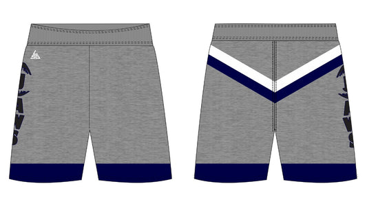 Jaws Wrestling Fight Shorts - Gray