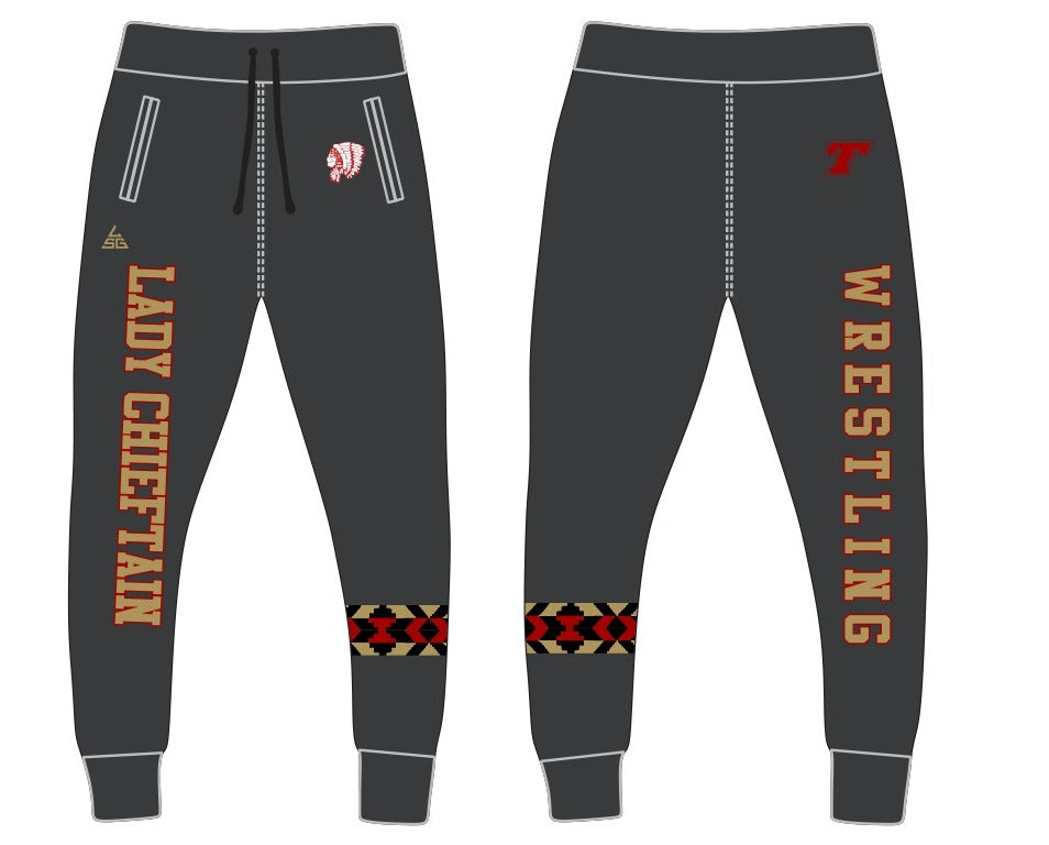 Lady Chieftain Wrestling Joggers