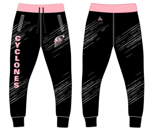 Cyclones Wrestling Joggers - Light Pink