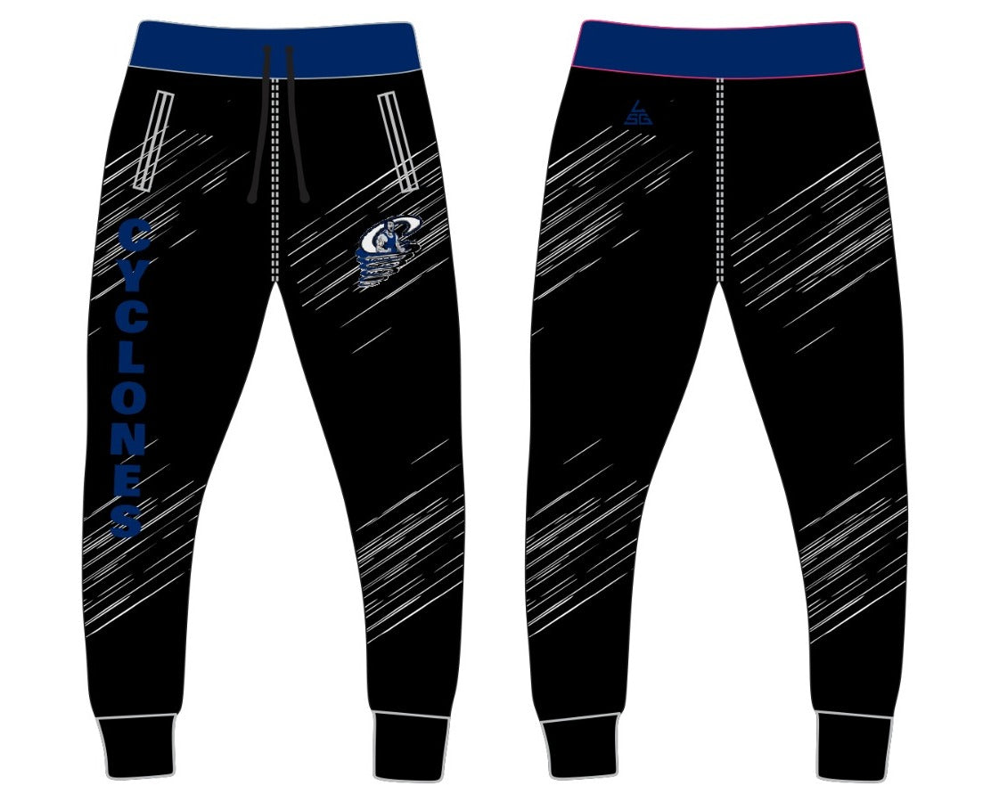 Cyclones Wrestling Joggers - Blue