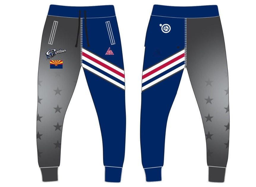 Cyclones Wrestling Joggers - Victory Blue