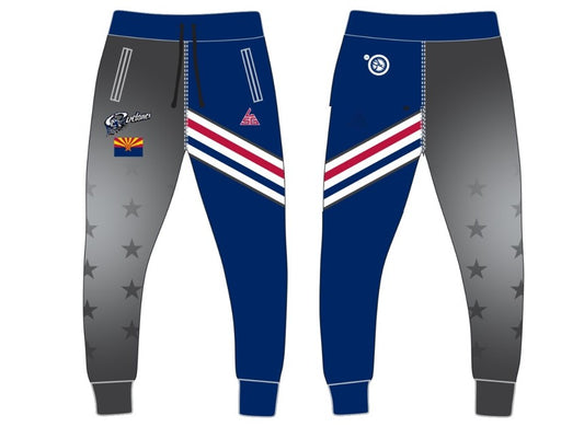 Cyclones Wrestling Joggers - Victory Blue