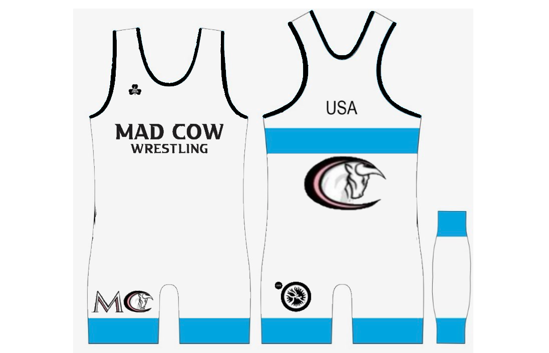 Mad Cow Wrestling International Singlet Set