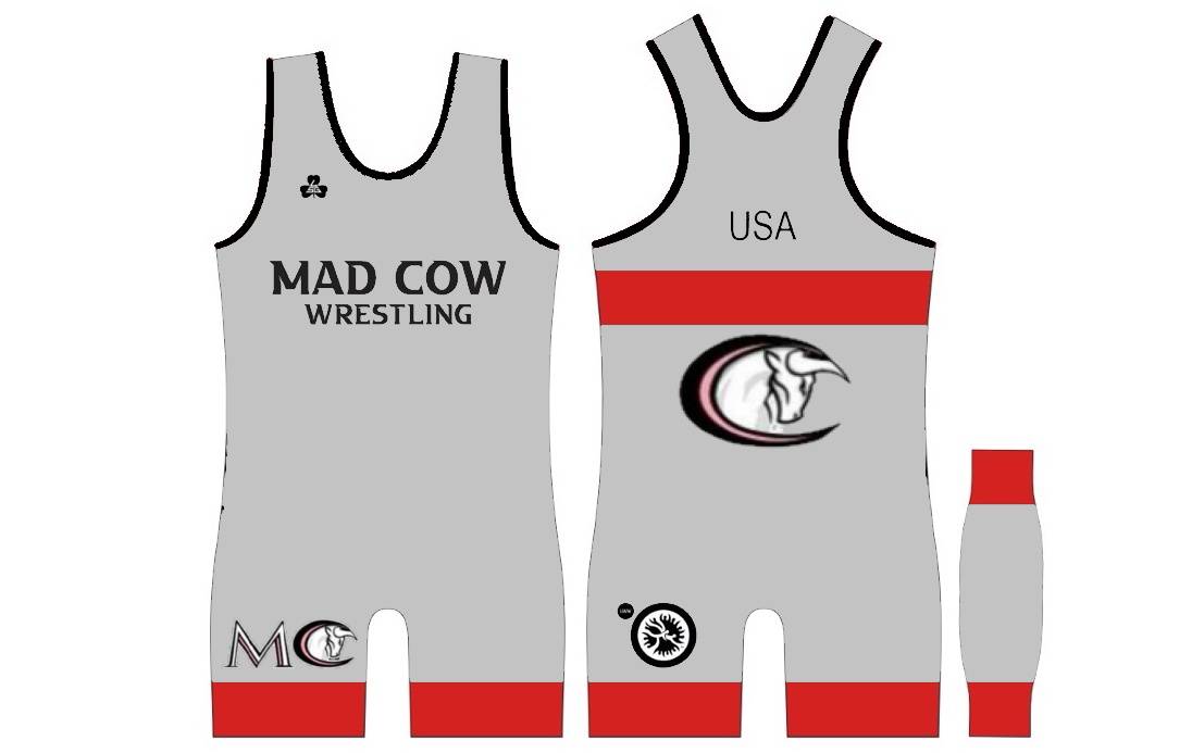 Mad Cow Wrestling International Singlet Set