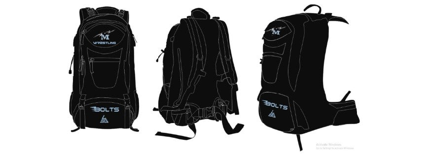 Bolts Wrestling Backpack