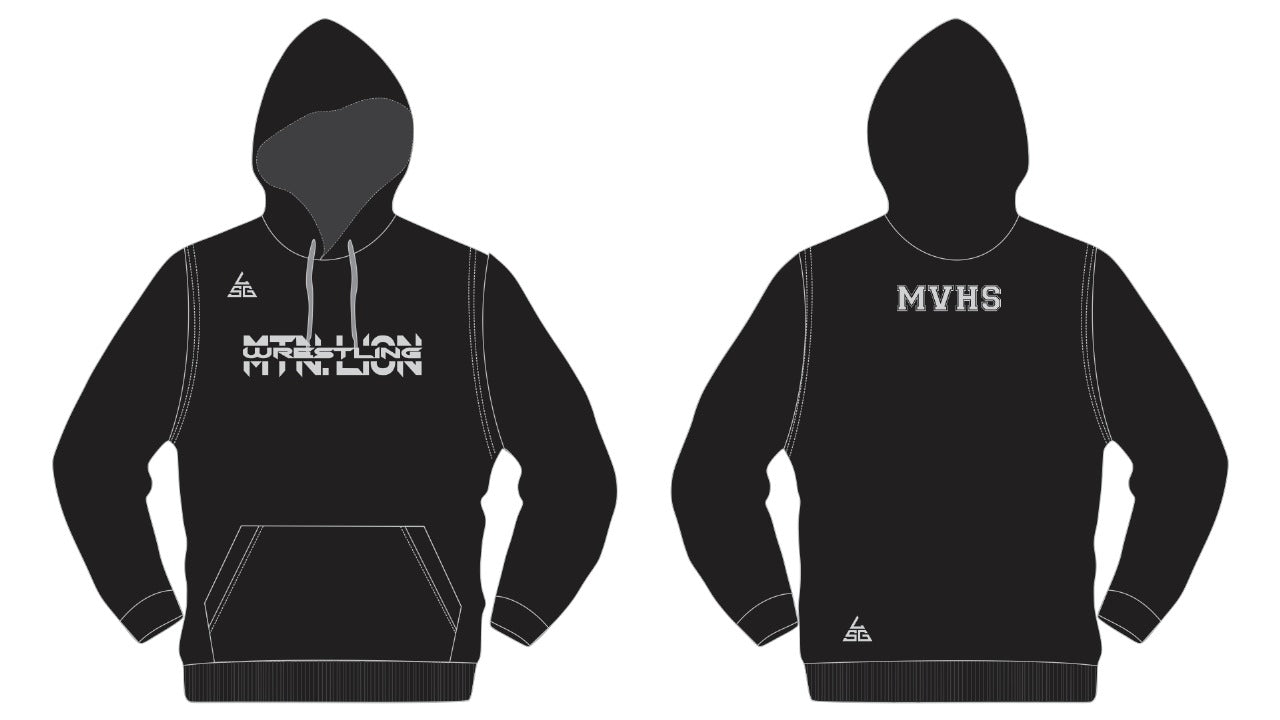 Mtn. Lion Wrestling Hoodie (Black)