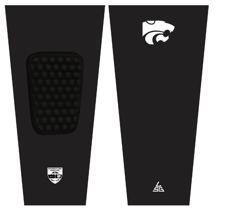 Mtn. Lion Black Kneesleeve Set (2 Sleeves)