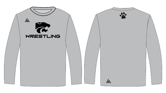 Mtn. Lion Power Wrestling Long Sleeve - DriFit (Gray)
