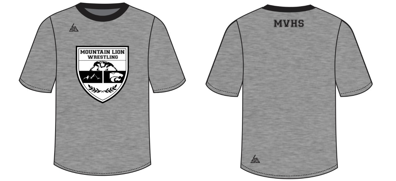 Mtn. Lion Wrestling Shield T-Shirt