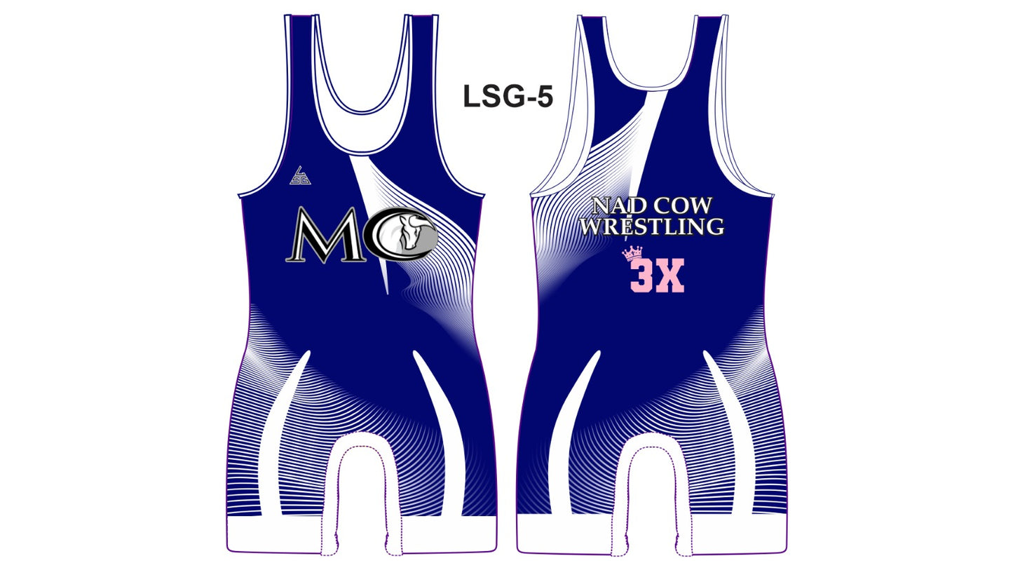 Mad Cow Wrestling 2026 International Singlet Set