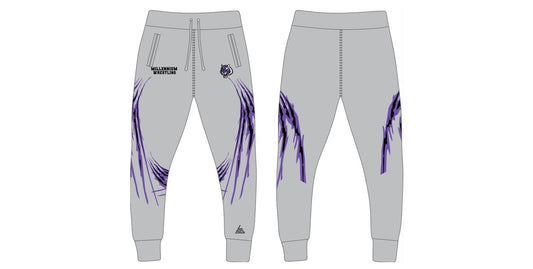 Millennium Wrestling Jogger - Gray