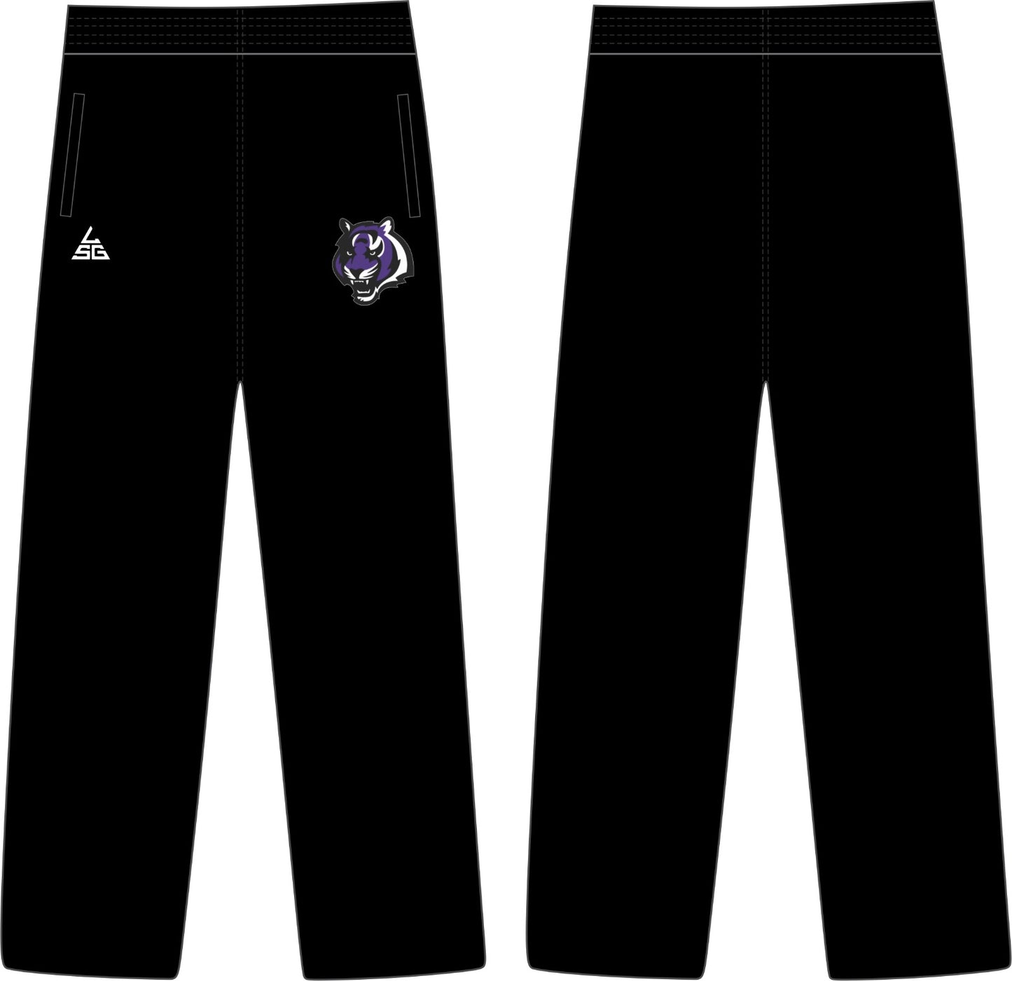 Millennium Wrestling Tiger Sweatpants - Black