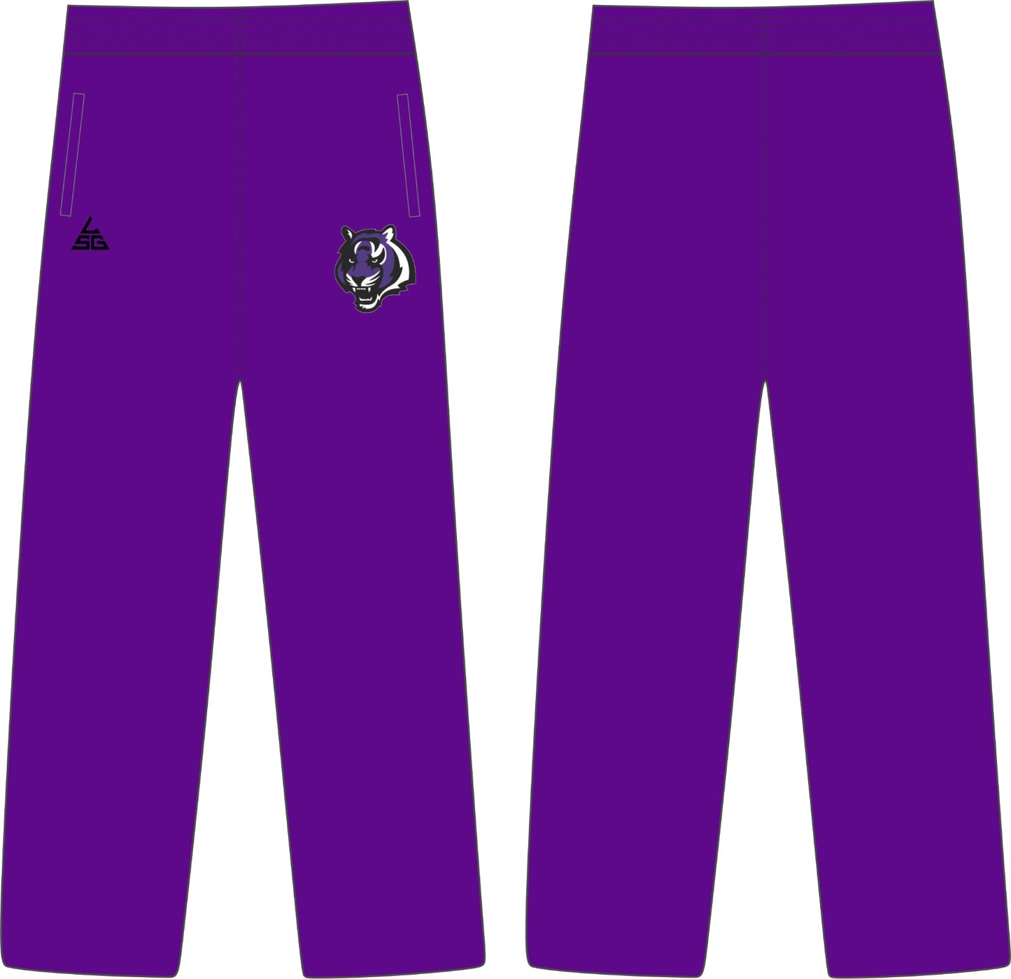 Millennium Wrestling Tiger Sweatpants - Purple