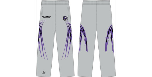 Millennium Wrestling Sweatpants - Gray