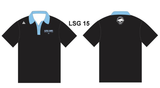 AlphaDawgs Wrestling Polo Shirt - Two-Tone