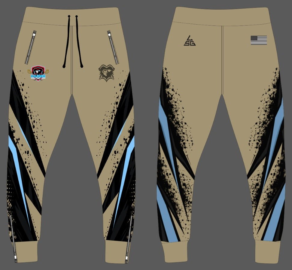 Raiders Wrestling Club Joggers - Tan