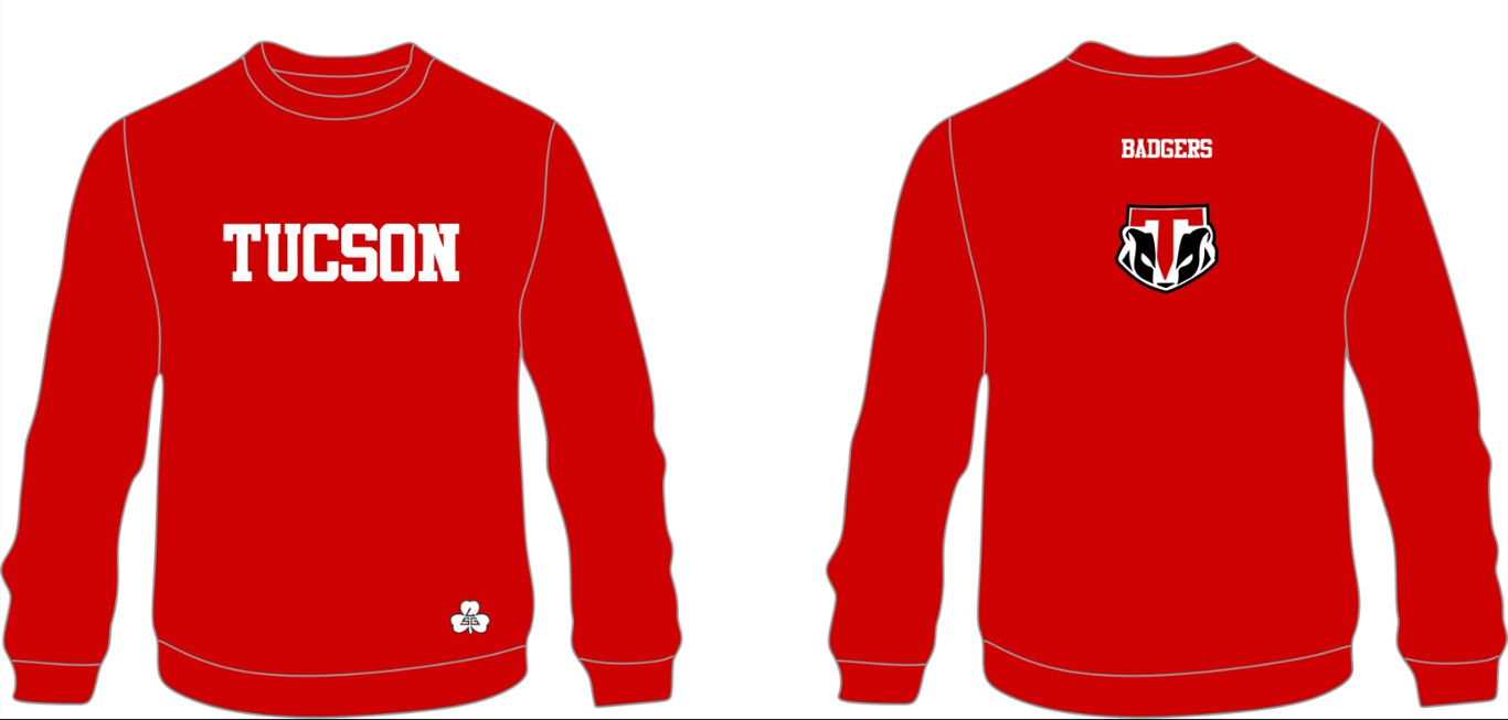 Tucson Badgers Premuim Drifit Sweatshirt