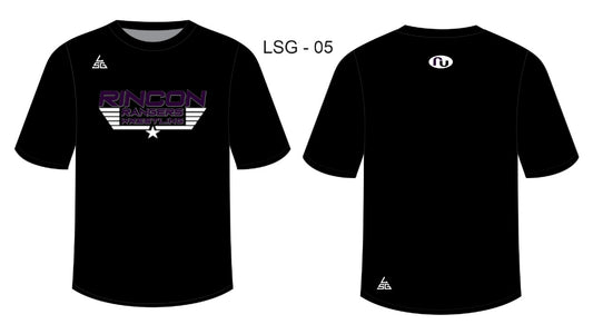 Rincon Rangers Wrestling T-Shirt - Black