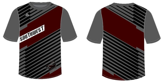 Southwest Wrestling Academy T-Shirt - Gray