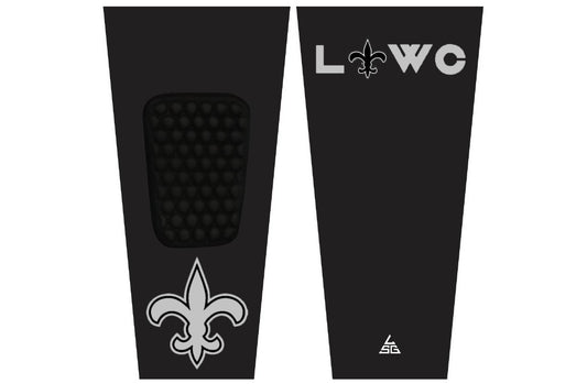LSWC Black Kneesleeve Set (2 Sleeves)