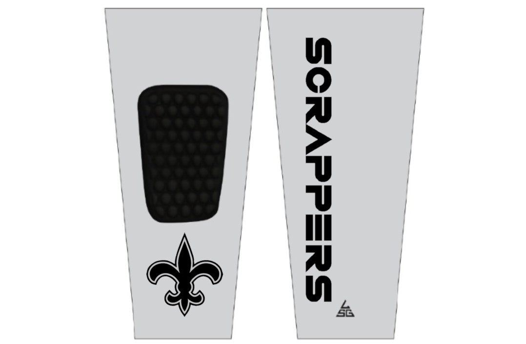 Scrappers Gray Kneesleeve Set (2 Sleeves)