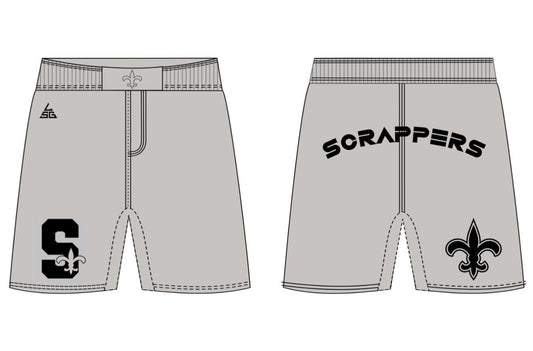 Scrappers Wrestling Fight Shorts (Gray)