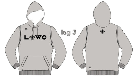 LSWC Wrestling Gray Hoodie