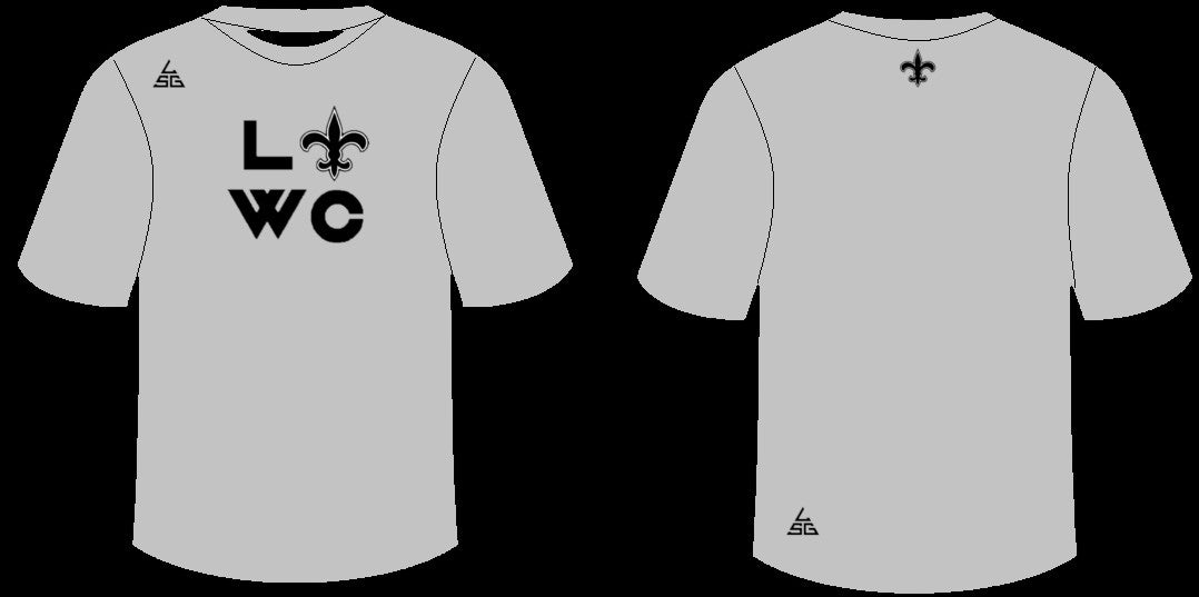 LSWC Wrestling T-Shirt - Gray