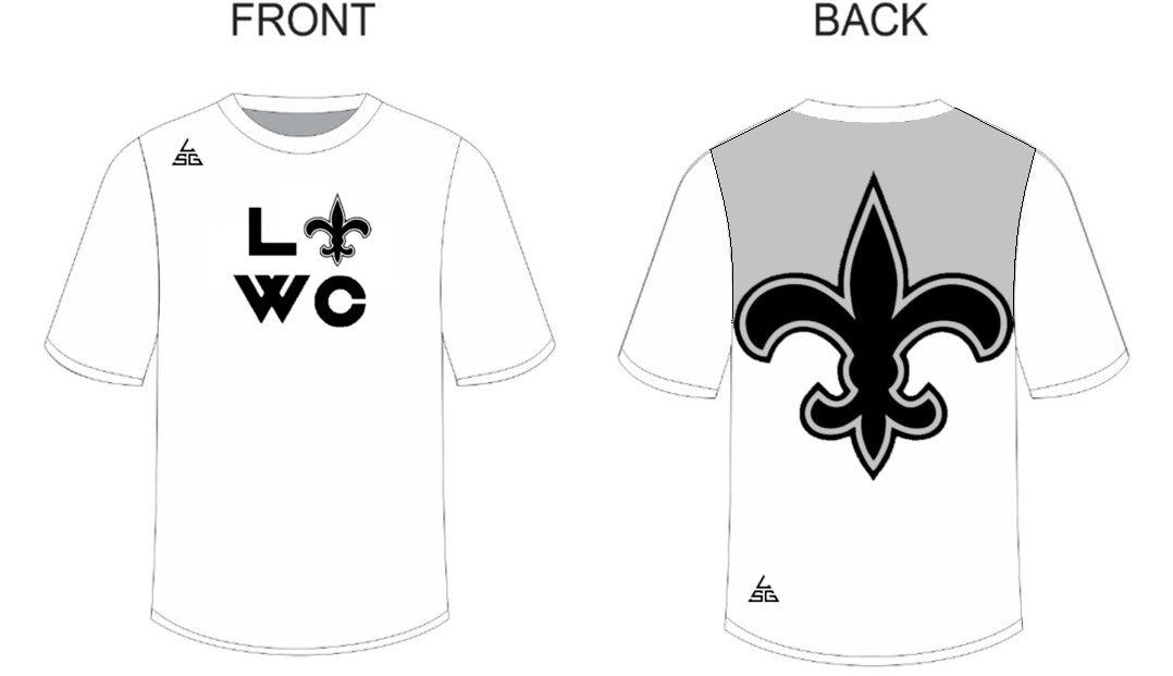LSWC Wrestling T-Shirt - White