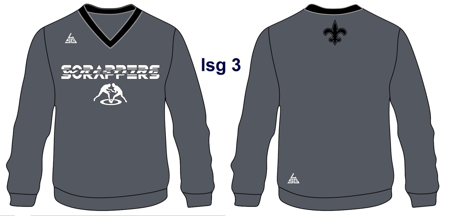 Scrappers Wrestling Dark Gray Sweatshirt
