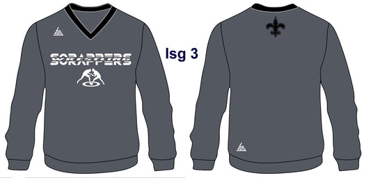 Scrappers Wrestling Dark Gray Sweatshirt