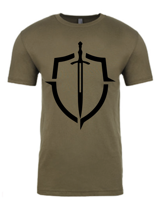 Level Change Sword & Shield Premium Dri-Fit T-Shirt