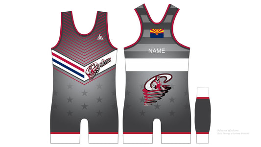 Tucson Cyclones Victory Folkstyle Singlet