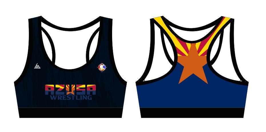 Arizona Wrestling Sports Bra