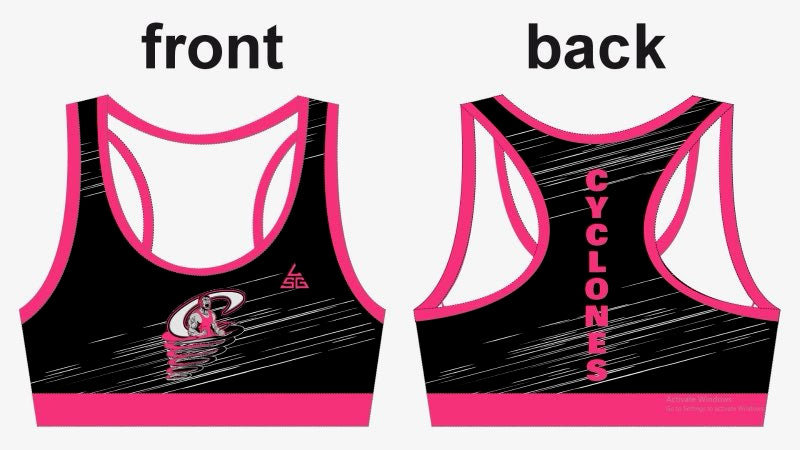 Tucson Cyclones Sports Bra