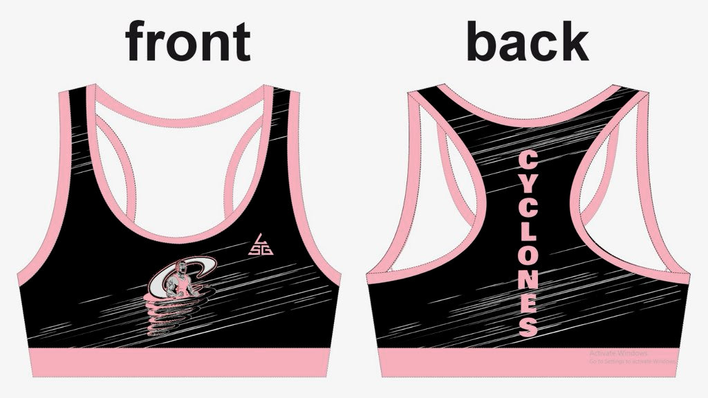 Tucson Cyclones Sports Bra