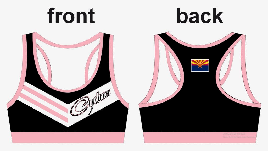 Tucson Cyclones Victory Sports Bra