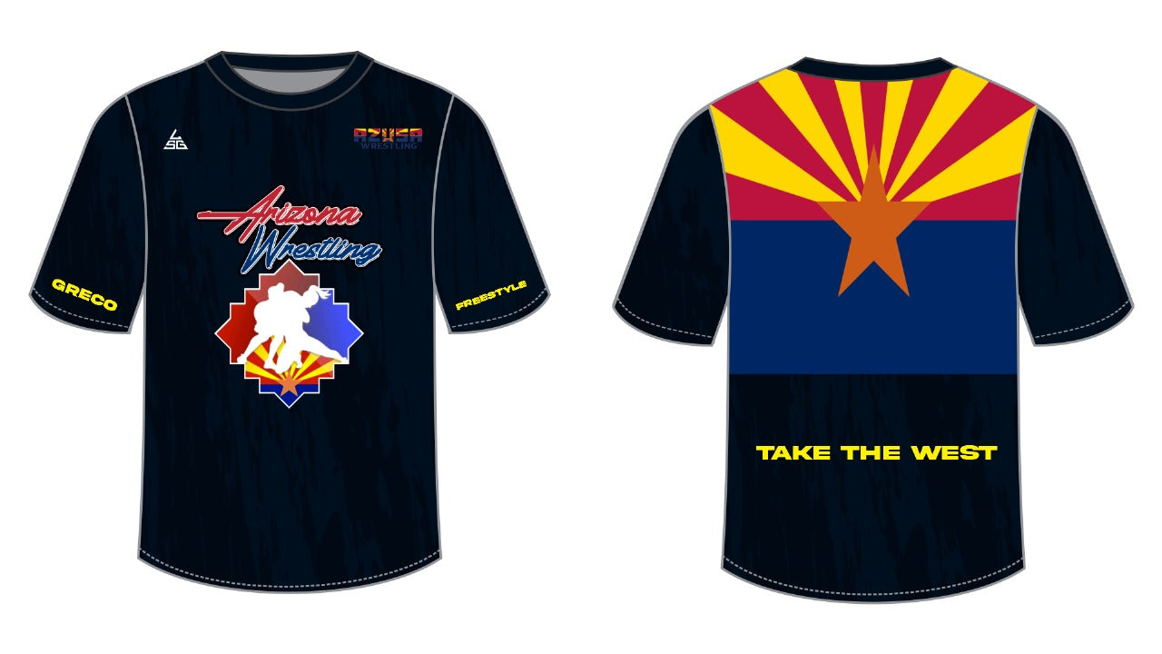 Arizona Wrestling "Take The West" T-shirt - Female