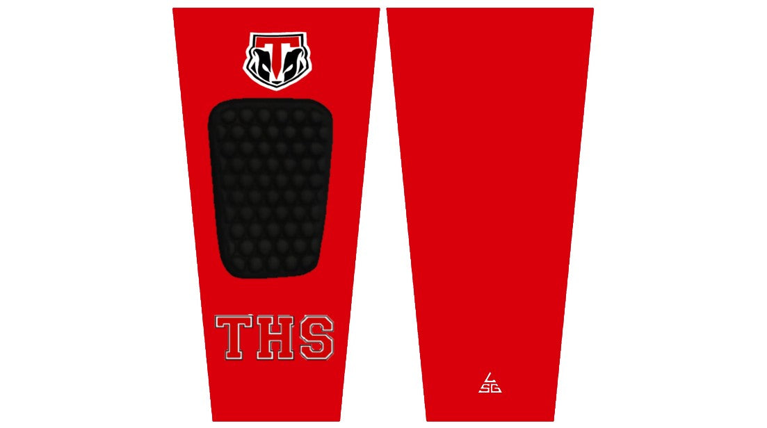Tucson High Red Kneesleeve Set (2 Sleeves)