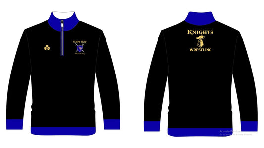 Tempe Prep Wrestling QuarterZip Jacket - Option 1