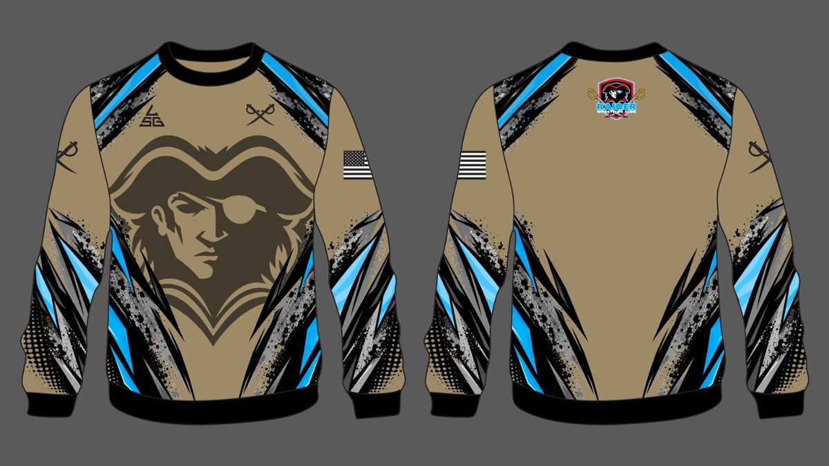 Raiders Wrestling Club Crew-Neck Sweatshirt - Tan