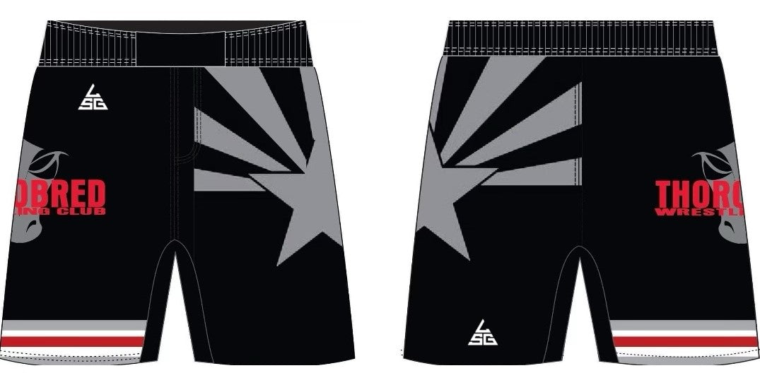 Thorobred Wrestling Club Fight Shorts - WITHOUT NAME