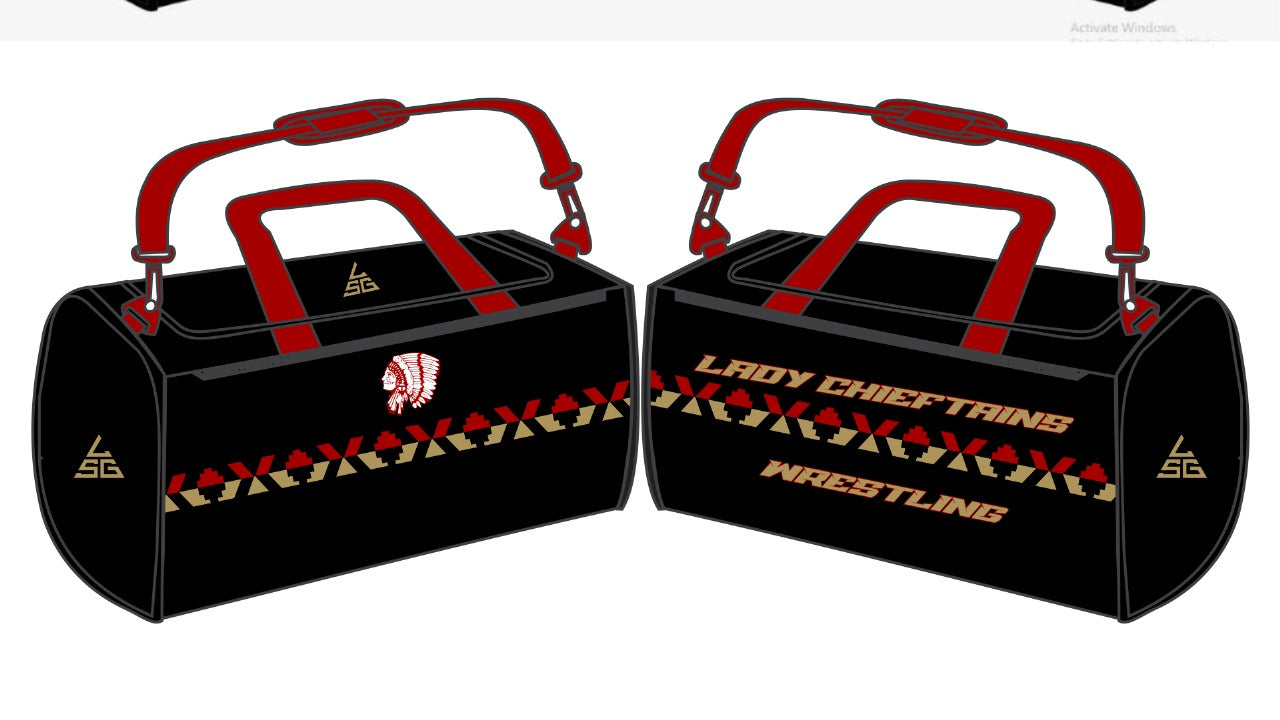 Lady Chieftains Wrestling Gear Bag