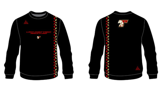 Lady Chieftain Wrestling Sweatshirt - Black