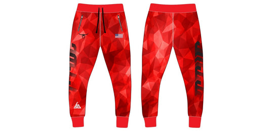 TTWC Red Geo Joggers