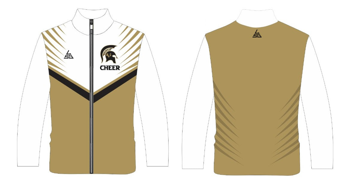Vista Grande Cheer WarmUp Jacket - White